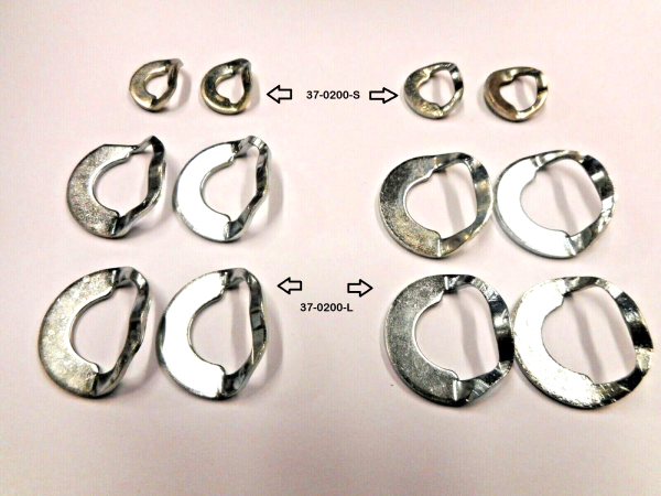 36-50 Large Retainer Clip (stud lock), ea. (#37-0200-L)